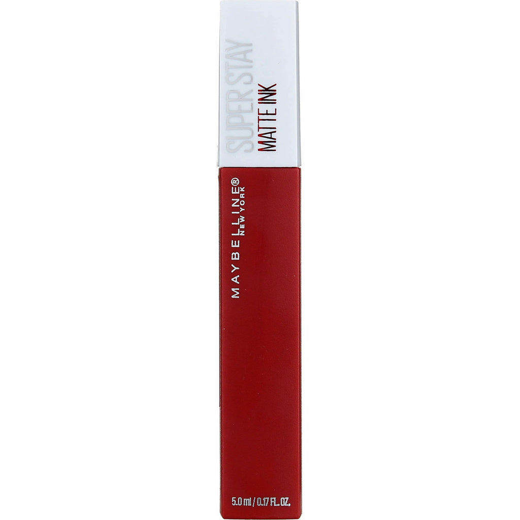  Maybelline Super Stay Matte Ink Liquid Lipstick Makeup, Long  Lasting High Impact Color, Up to 16H Wear, Founder, Cranberry Red, 1 Count  : Beauty & Personal Care