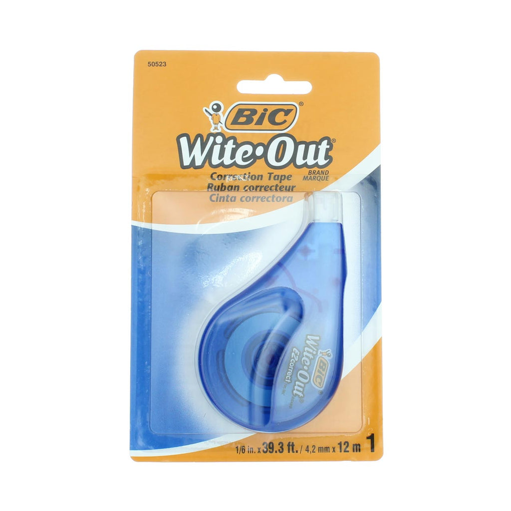 Bic Wite-Out EZ Correction Tape, 6 Ct 