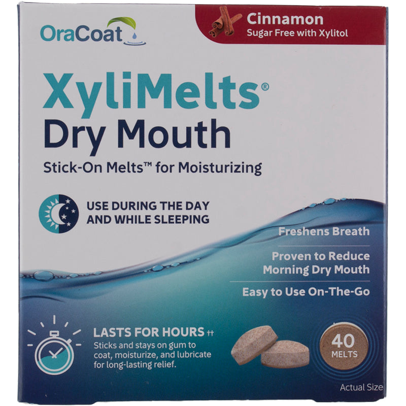 XyliMelts Dry Mouth Relief Mild Mint